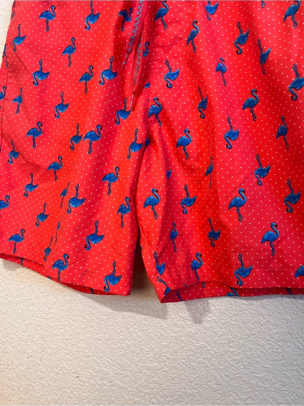 Surf Society Men's Flamingo Print Swim Shorts - Picture 3 of 9
